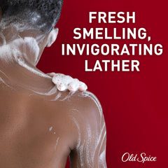 Paquete de cuatro barras Old Spice para uso prolongado diario.