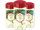 Old Spice Fiji Palma frasco 3 onzas, aroma fresco para uso diario.