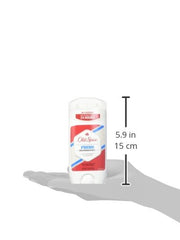 Old Spice diseño estuche compacto 89ml ideal para viajes y retoques rápidos.