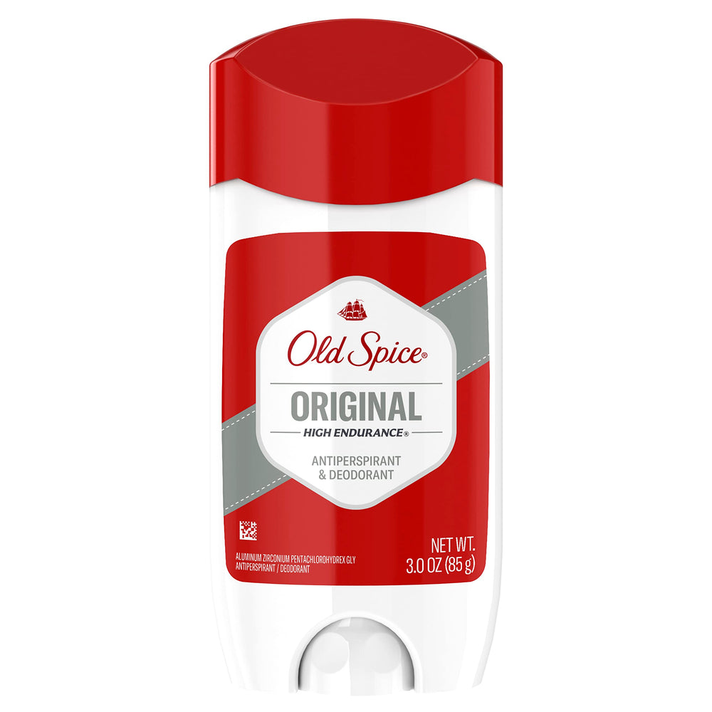 Old Spice Endurance Homme – baton original 3oz, fraîcheur durable.