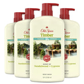 Old Spice gel ducha hombre 24-7, para empezar el día con frescura.
