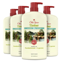 Old Spice gel ducha hombre 24-7, para empezar el día con frescura.