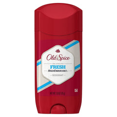 Aplicación de Old Spice High Endurance en la axila ofrece sensación suave.