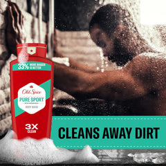 Paquete de dos botellas Old Spice High Endurance para uso diario.