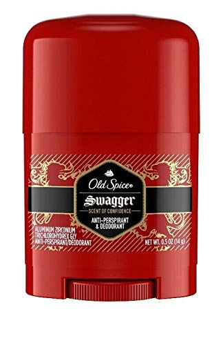 Old Spice Swagger desodorante stick, empaque compacto para uso diario.
