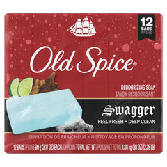 Old Spice Swagger barra cedro lima para frescura duradera en la ducha