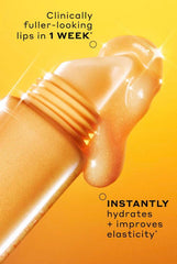 Brillo cítrico de Ole Henriksen Pout Preserve realza labios con aroma fresco.