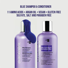 Acondicionador Azul de Oligo Professionnel: desenreda y revitaliza el color rubio.