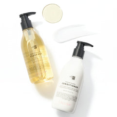 Oligo Professionnel Calura Moisture Balance Conditionneur bouteille: démêlage rapide et brillance prolongée.