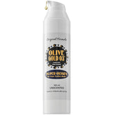 Olive Gold 03 Lotion, botella de hidratante ozonizado para rostro y cuerpo.