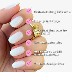 Olive & June Instant Mani: duración de hasta 14 días con adhesivo no tóxico
