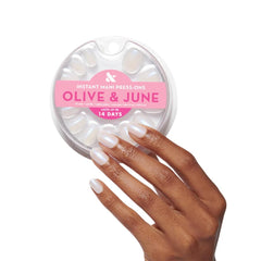Olive & June Instant Mani, juego de 42 uñas, ajuste perfecto para tus manos
