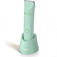 OLOV cortapelos para cuerpo y bikini con cabezal cerámico intercambiable para recorte suave.