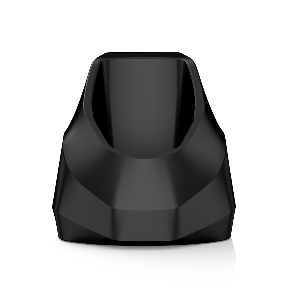 Base de recharge OLOV X pour tondeuse à barbe, recharge USB pratique et rangement sûr.