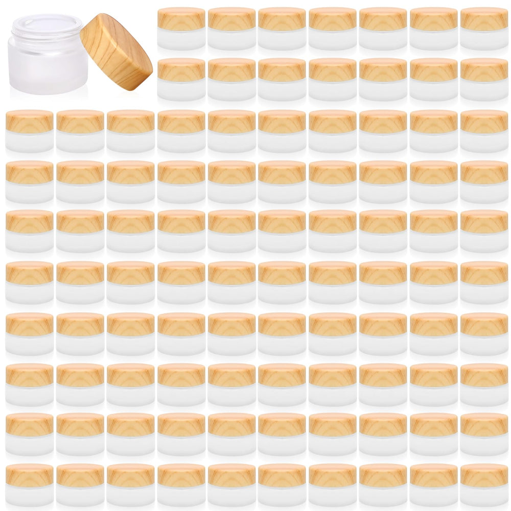Olutacot jarras-cosmeticas-cristal-5g para muestras, ideales para viaje.