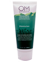 OM Botanical bote hidratante vegano, textura ligera para piel suave.