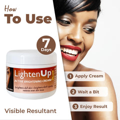 Crema corporal OMIC Lighten-Up Plus para piel suave y radiante