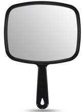 OMIRO espejo de mano con mango ergonómico para comodidad diaria.