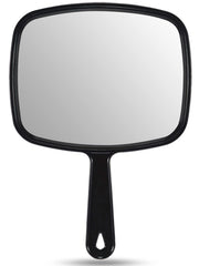 OMIRO espejo de mano con mango ergonómico para comodidad diaria.