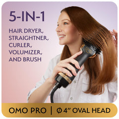 OMOteam flujo-aire-360 para peinado uniforme y volumen duradero