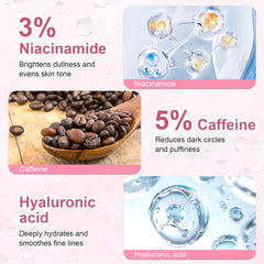 Omplen Serum Ojos Péptidos y Colágeno mejora elasticidad y firmeza suave