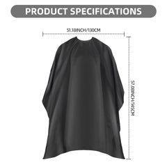 Protección impermeable de Omvoina para barbería, ideal para sesiones de coloración.