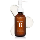 One Love Organics – huile-nettoyante-b-enzyme, texture soyeuse pour un démaquillage doux.