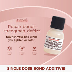 One Shot Bond Repair se añade a la mezcla de coloración para protección