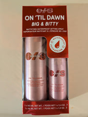 One Size On ’Til Dawn: brume légère de fixation pour un fini net sans lourdeur.