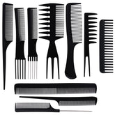 Oneleaf set de 10 peines de estilista para peinado profesional y suave.