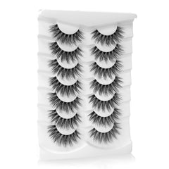 Onlyall pestañas falsas con efecto natural para ojos almendrados.