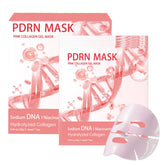 ONMYLOVIN mascarilla facial salmón DNA PDRN rosa para hidratación profunda.