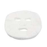 Onwon 100 hojas de mascarilla facial de fibra blanca para cuidado diario.