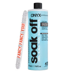 Onyx Professional quita esmalte coco en botella removedor para uso en casa