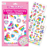 Tatuajes temporales Ooly arcoiris para fiestas seguras y divertidas
