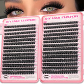 Manga Lash Clusters de OOPPOO muestran densidad 100D+100D para una mirada más intensa.