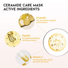 Mascarillas OOTD ceramidas para nutrir la barrera cutánea.