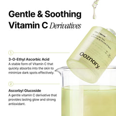 OOZNARY Vita 3 Serum, textura ligera que se absorbe al instante.