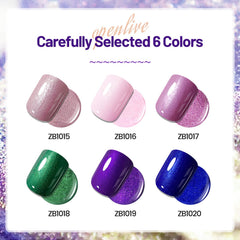 OpenLive esmalte rosa con brillo, acabado atractivo para eventos.