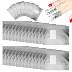 Opvixi: envoltorios de aluminio para quitar esmalte de uñas, cobertura rápida y limpia