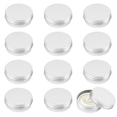 Tarro de aluminio Opvixi Tins 12 piezas con tapa roscada para viaje seguro