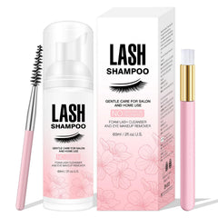Smarxin Lash Shampoo de O'RMEAS, botella de 50 ml para limpieza suave.