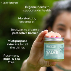 Baume Ora's Amazing Herbal dans le pot de 120 ml, parfait à la maison.