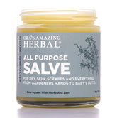 Baume Ora's Amazing Herbal dans un pot de 30 ml, pratique pour les voyages.