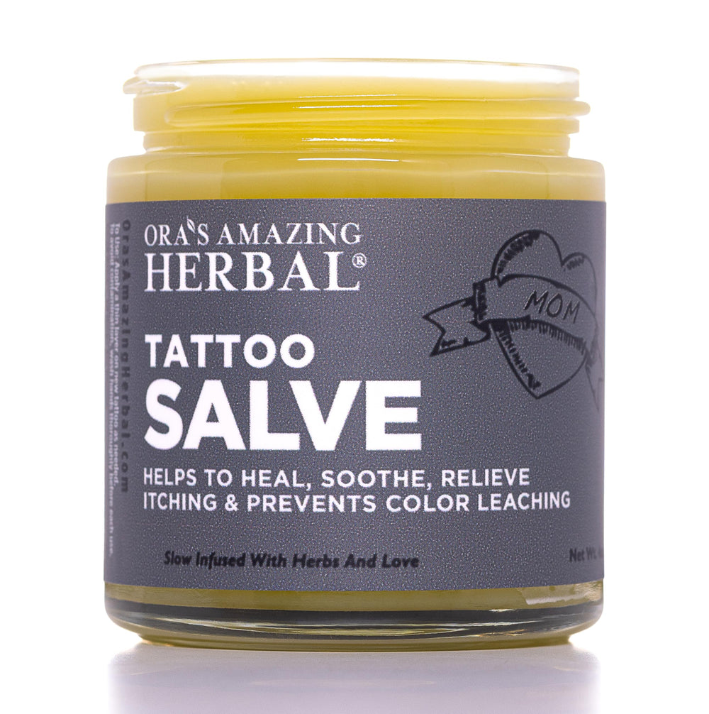 Ora's Amazing Herbal baume tatouage pot – soin apaisant pour nouvelle encre