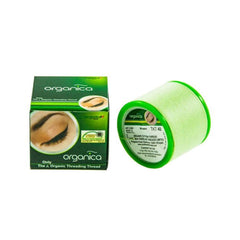 Organica hilo cejas, textura suave ideal para piel sensible
