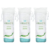 Organyc almohadillas de algodón orgánico para desmaquillar, suaves y biodegradables.