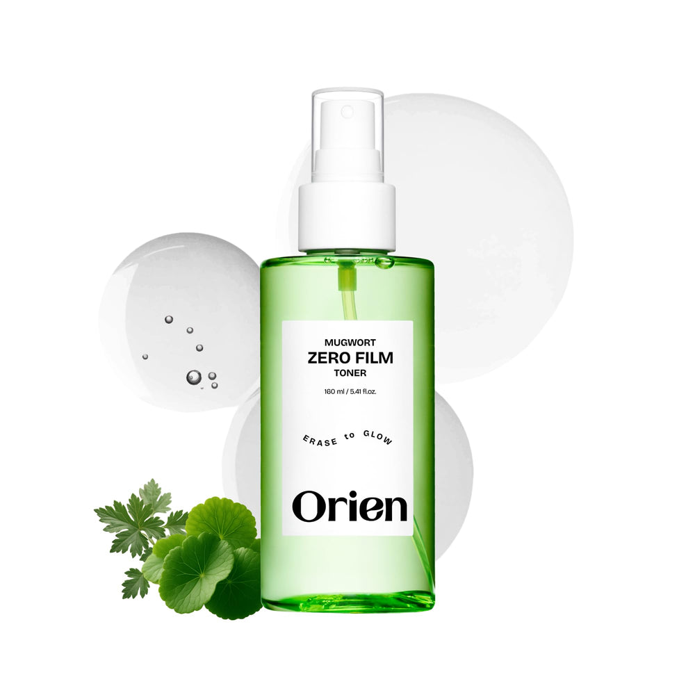 Orien Artemisa Zero Film Toner, botella spray: hidratación rápida para la piel.