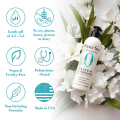 Original Sprout Acondicionador sin enjuague, cabello desenredado para peinado fácil.