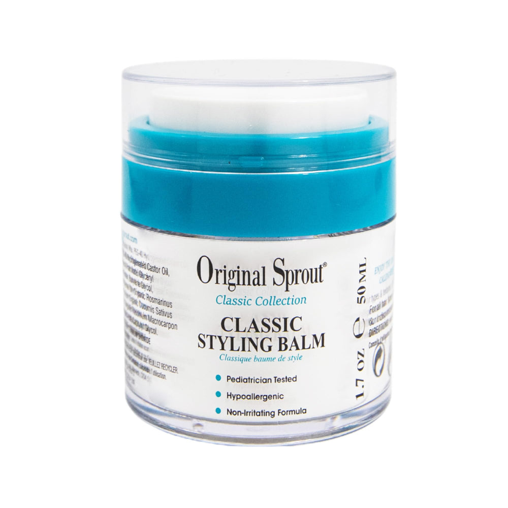 Original Sprout Bálsamo de Estilo Clásico en envase, fijación duradera para todo tipo de cabello.